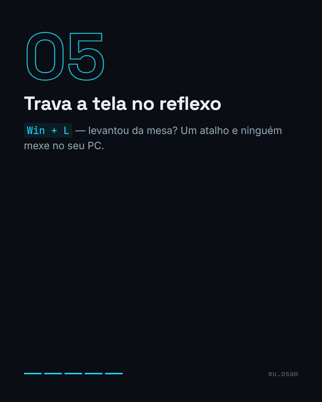 7 atalhos de Windows que vão te poupar horas — slide 6