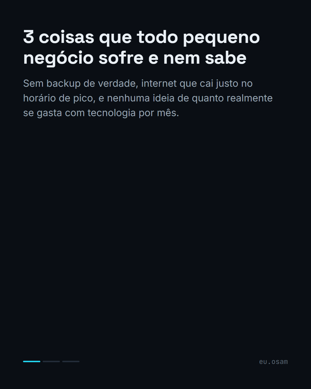 Consultoria de tecnologia grátis pro seu negócio — slide 2