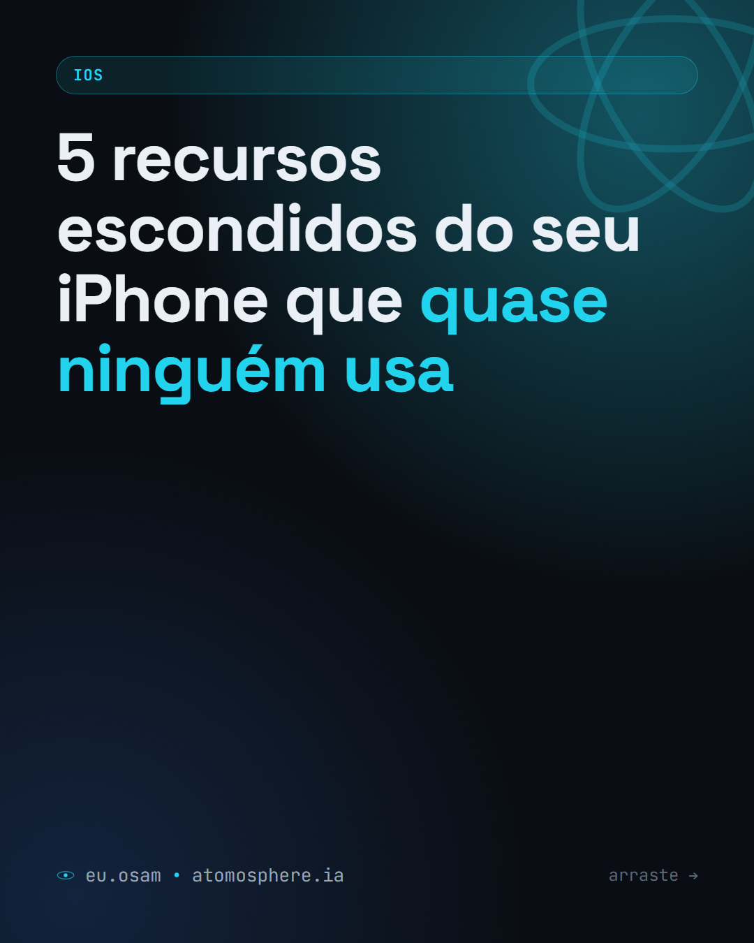 5 recursos escondidos do seu iPhone que quase ninguém usa — slide 1