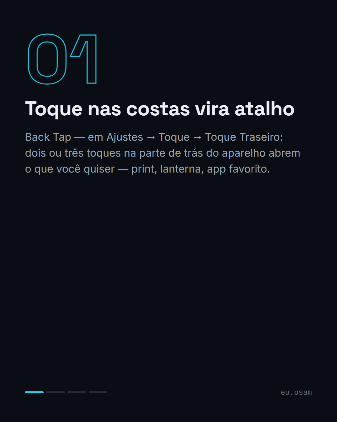 5 recursos escondidos do seu iPhone que quase ninguém usa — slide 2