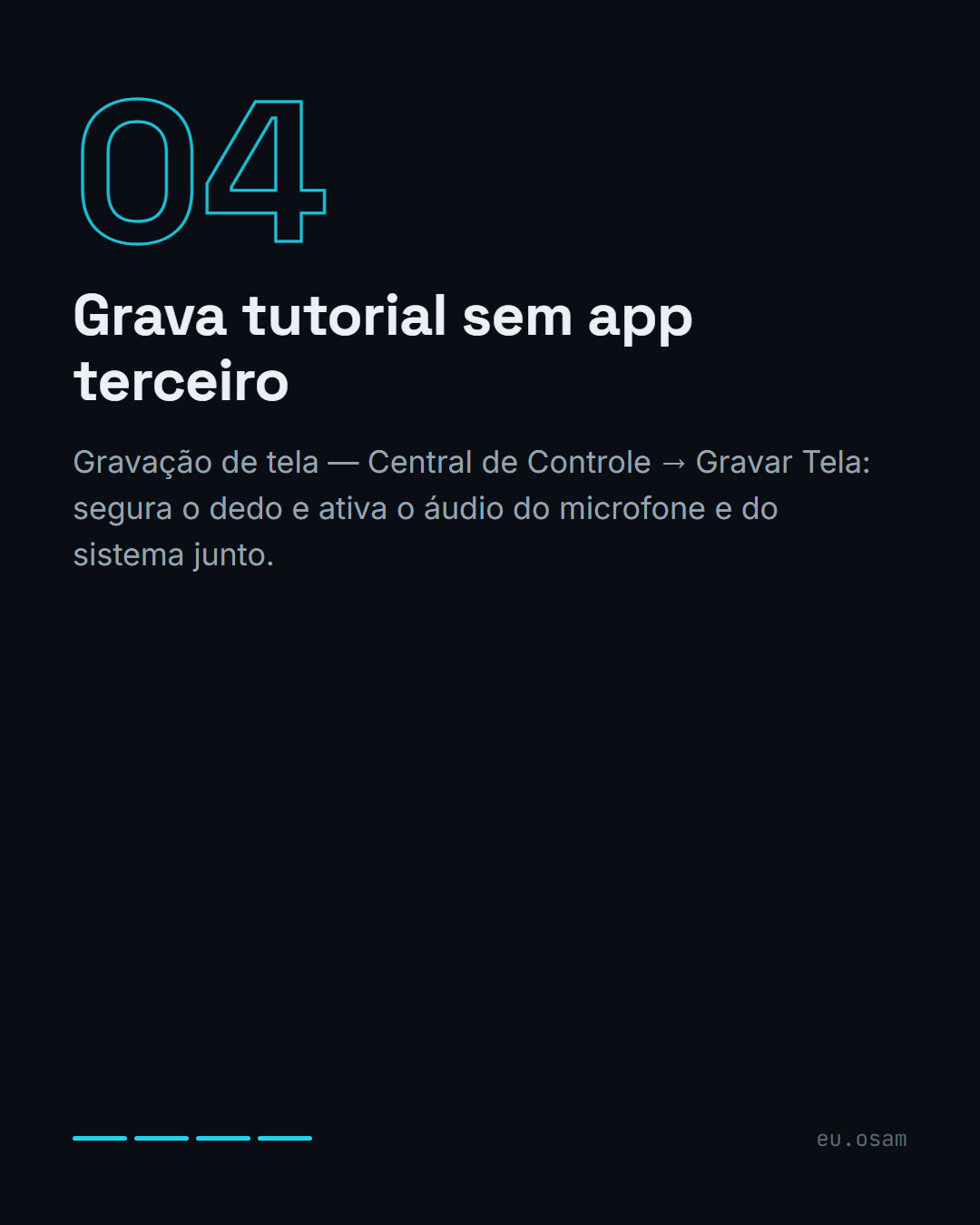 5 recursos escondidos do seu iPhone que quase ninguém usa — slide 5