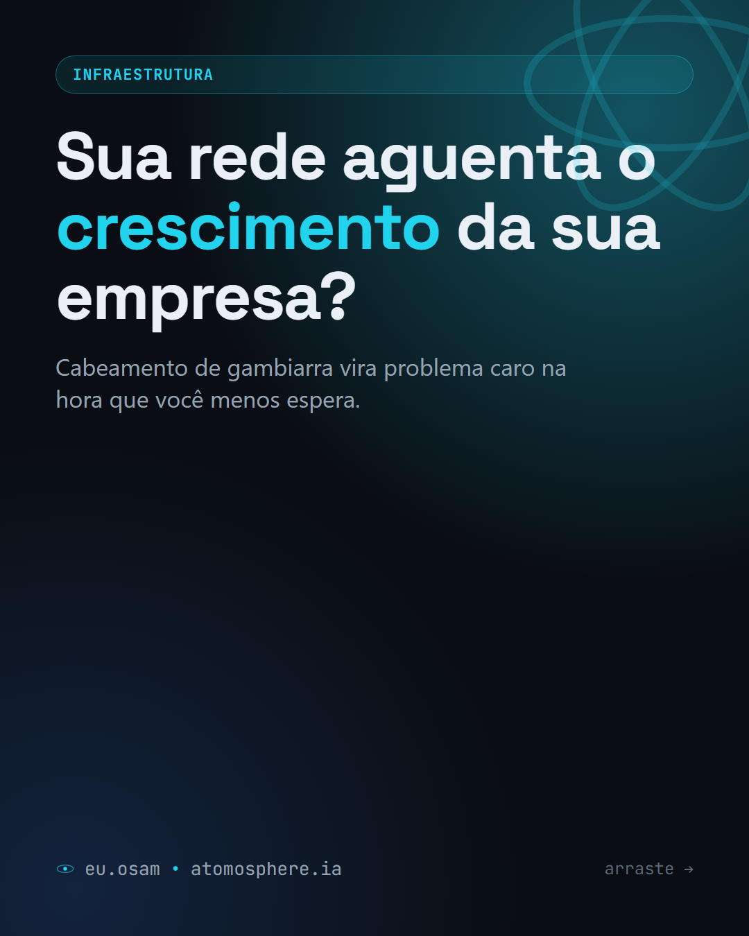 Sua rede aguenta o crescimento da sua empresa? — slide 1