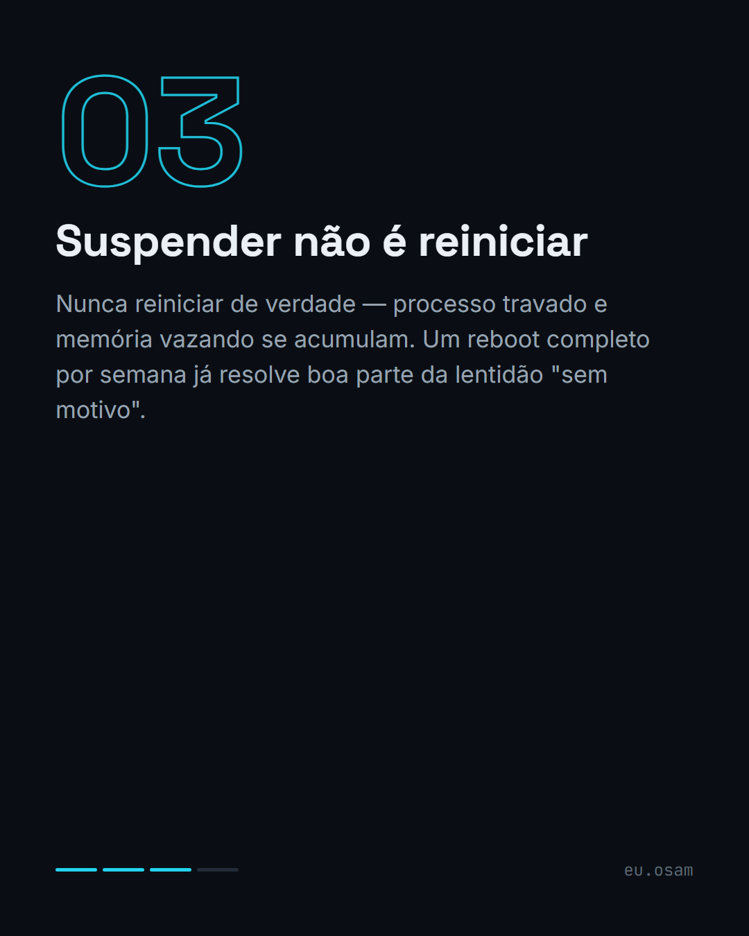 4 hábitos que estão matando seu notebook aos poucos — slide 4