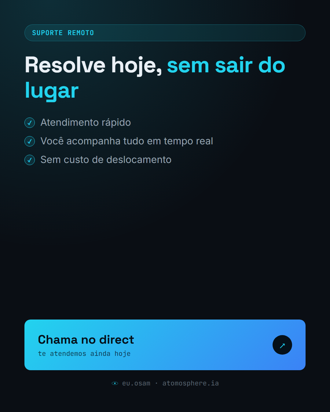 Problema de TI não escolhe hora — slide 4